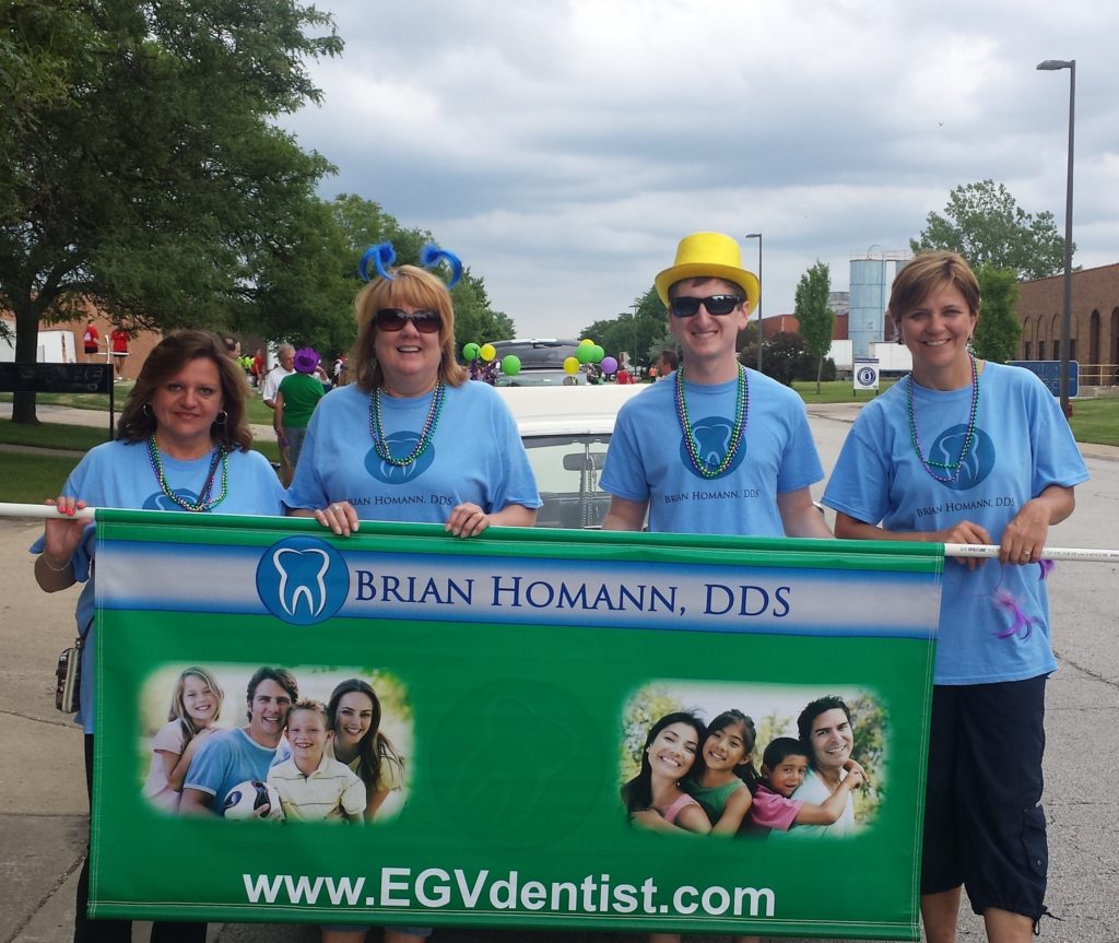 Elk Grove Hometown Parade Brian Homann, DDS