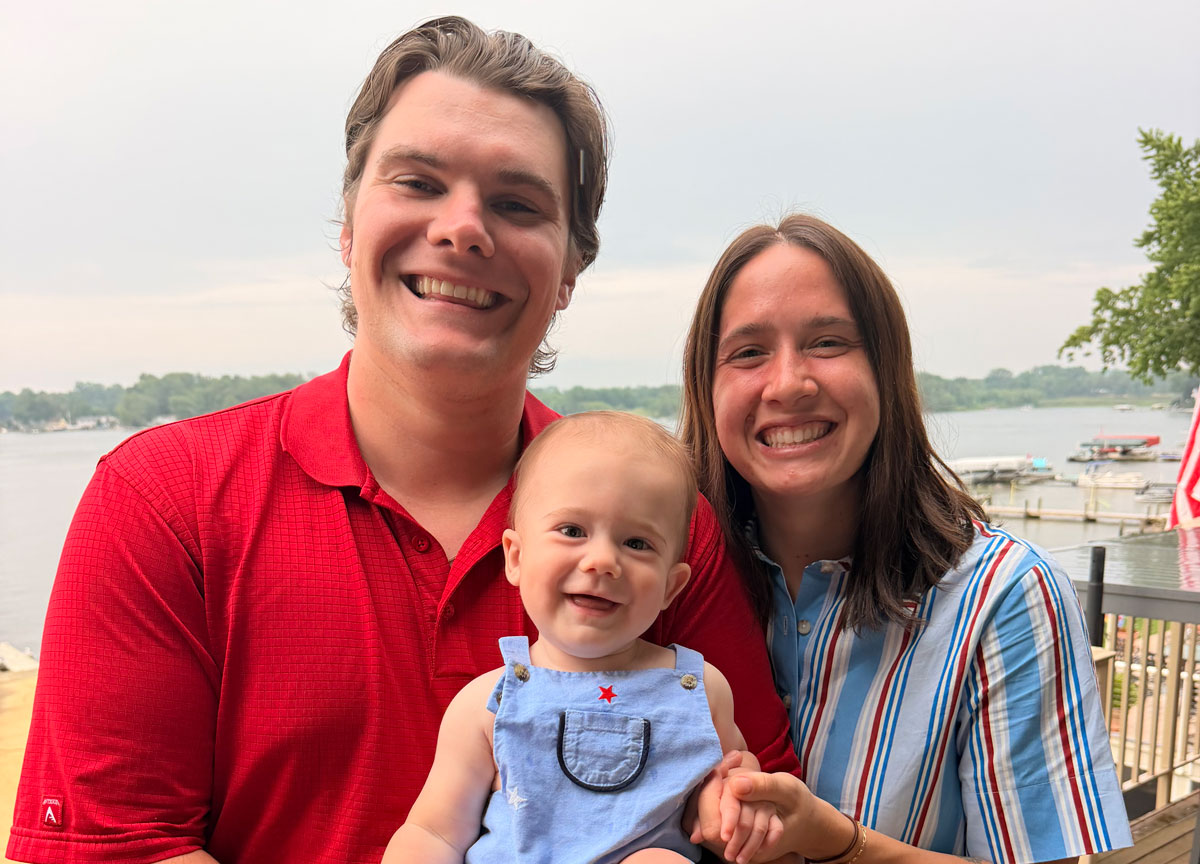 Dr Tanner Hauptman's family